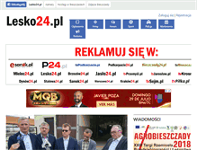Tablet Screenshot of lesko24.pl